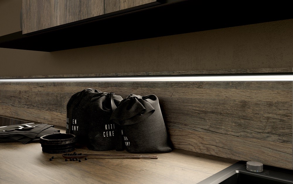 Кухня Ханна Блэк эко-стиль