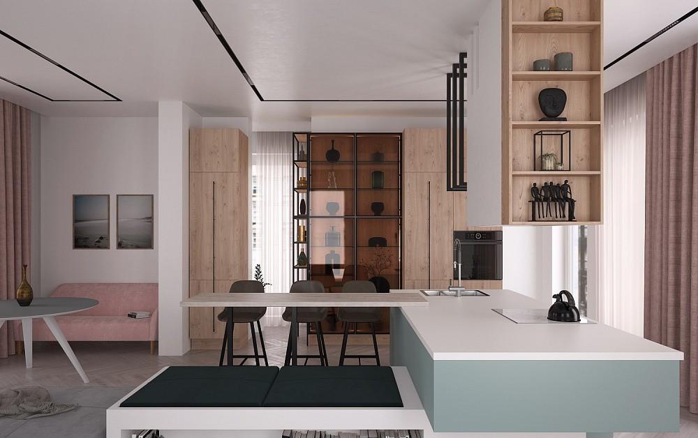 Кухня Стоун Колор