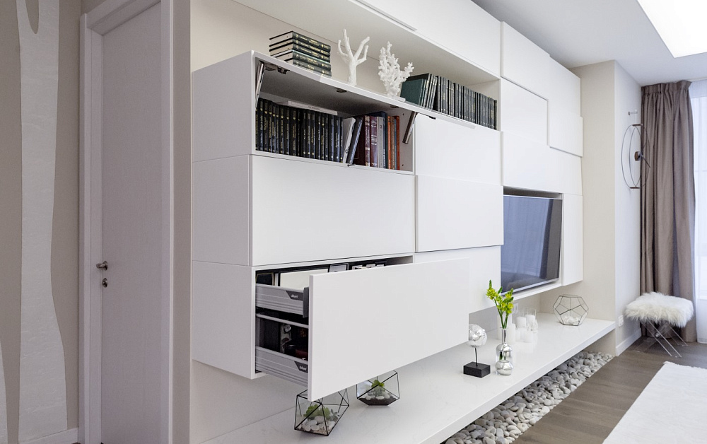 Гостиная Кристально-белый лёд