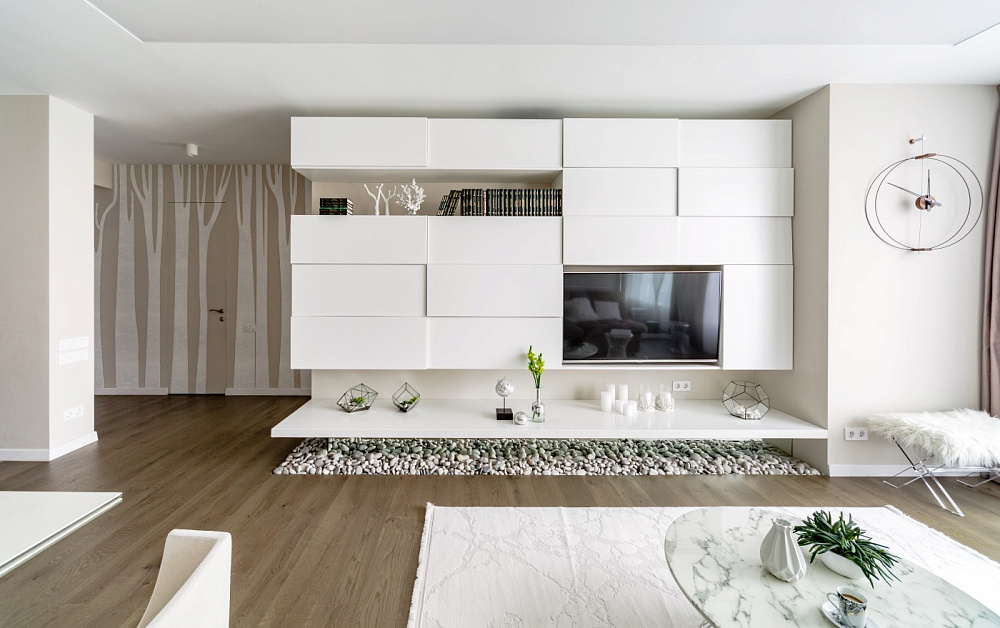 Гостиная Кристально-белый лёд