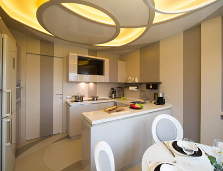 Глянцевая кухня в Анапе