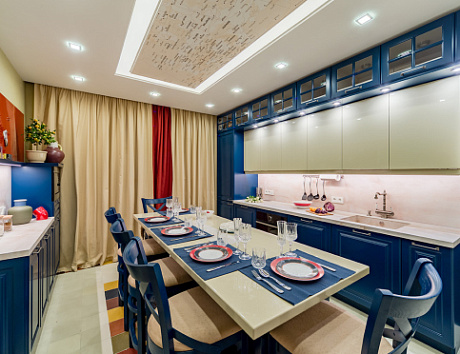 Синяя кухня в Обнинске