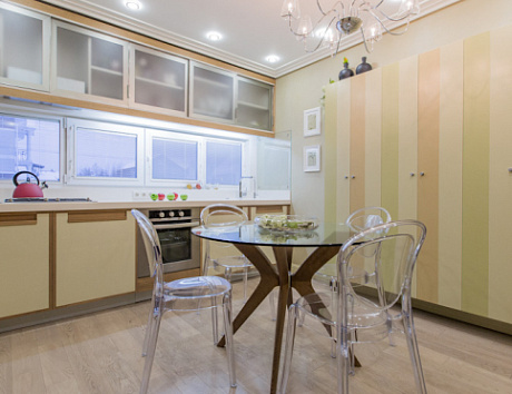 Светлая кухня в Обнинске