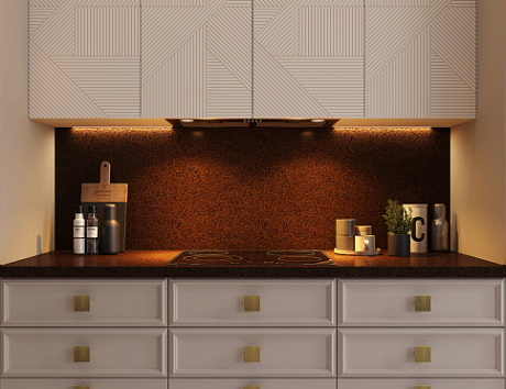 Светлая кухня в Обнинске