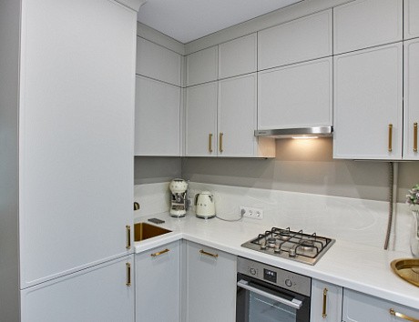 Серая кухня в Егорьевске