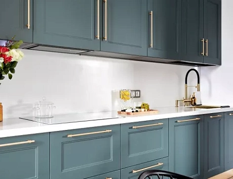 Серая кухня в Клину