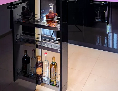 Фиолетовая кухня в Казани