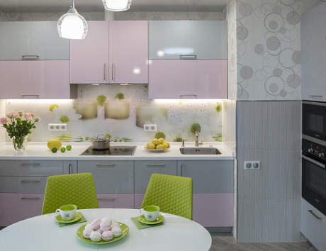 Серая кухня в Нижнем Новгороде