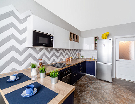 Синяя кухня