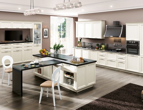 Белая кухня в Санкт-Петербурге