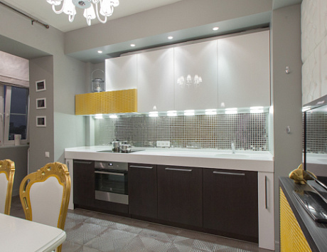 Белая кухня в Липецке