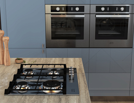 Синяя кухня в Твери