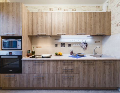 Варианты современных кухонных гарнитуров