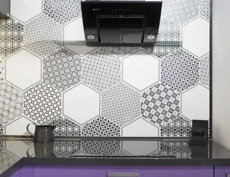 Фиолетовая кухня во Владивостоке