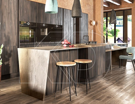 Деревянная кухня