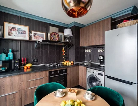 Темная кухня в Ростове-на-Дону