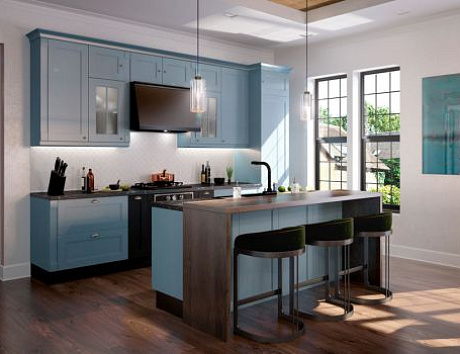 Модная кухня с островом