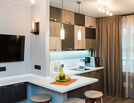 Темная кухня в Ростове-на-Дону