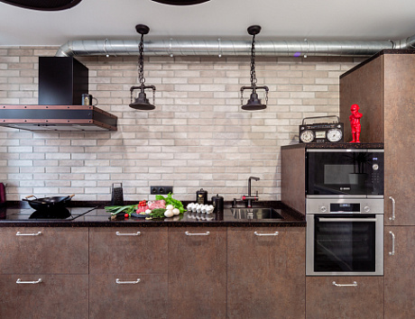Коричневая кухня во Владикавказе