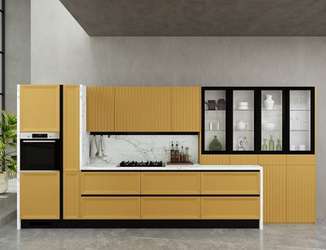 Кухни с фасадами из МДФ