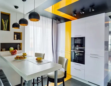 Глянцевая кухня в Санкт-Петербурге