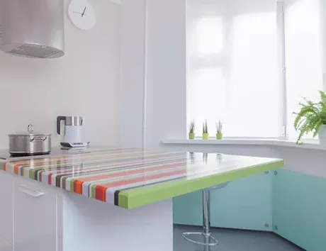 Глянцевая кухня в Казани