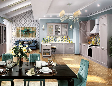 Угловые кухни для дачи