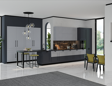 кухня в современном стиле, нестандартные кухни
