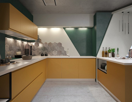 Желтая кухня в Нижнем Новгороде