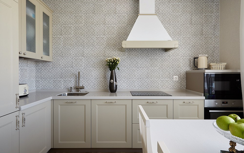 Кремовая кантри-кухня